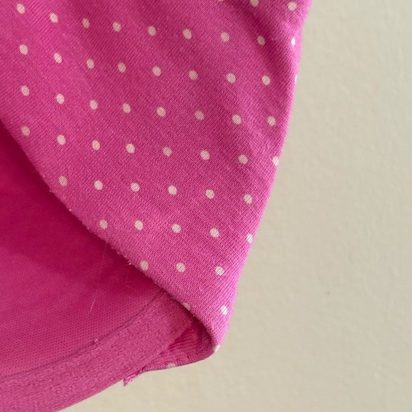 4/$10🎄Pink Cotton Underwire Bra with White Polka Dots 32DD - Picture 9 of 9